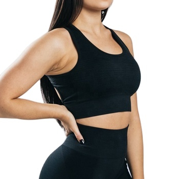 Women Gym Bra High Support Seamless Workout Activewear