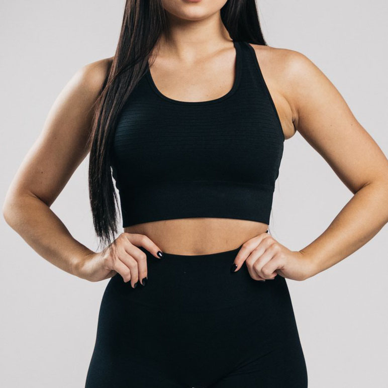 Women Gym Bra High Support Seamless Workout Activewear